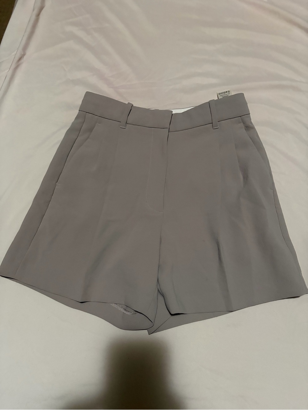 Wilfred High-Waist Tailored Shorts - Light Mauve